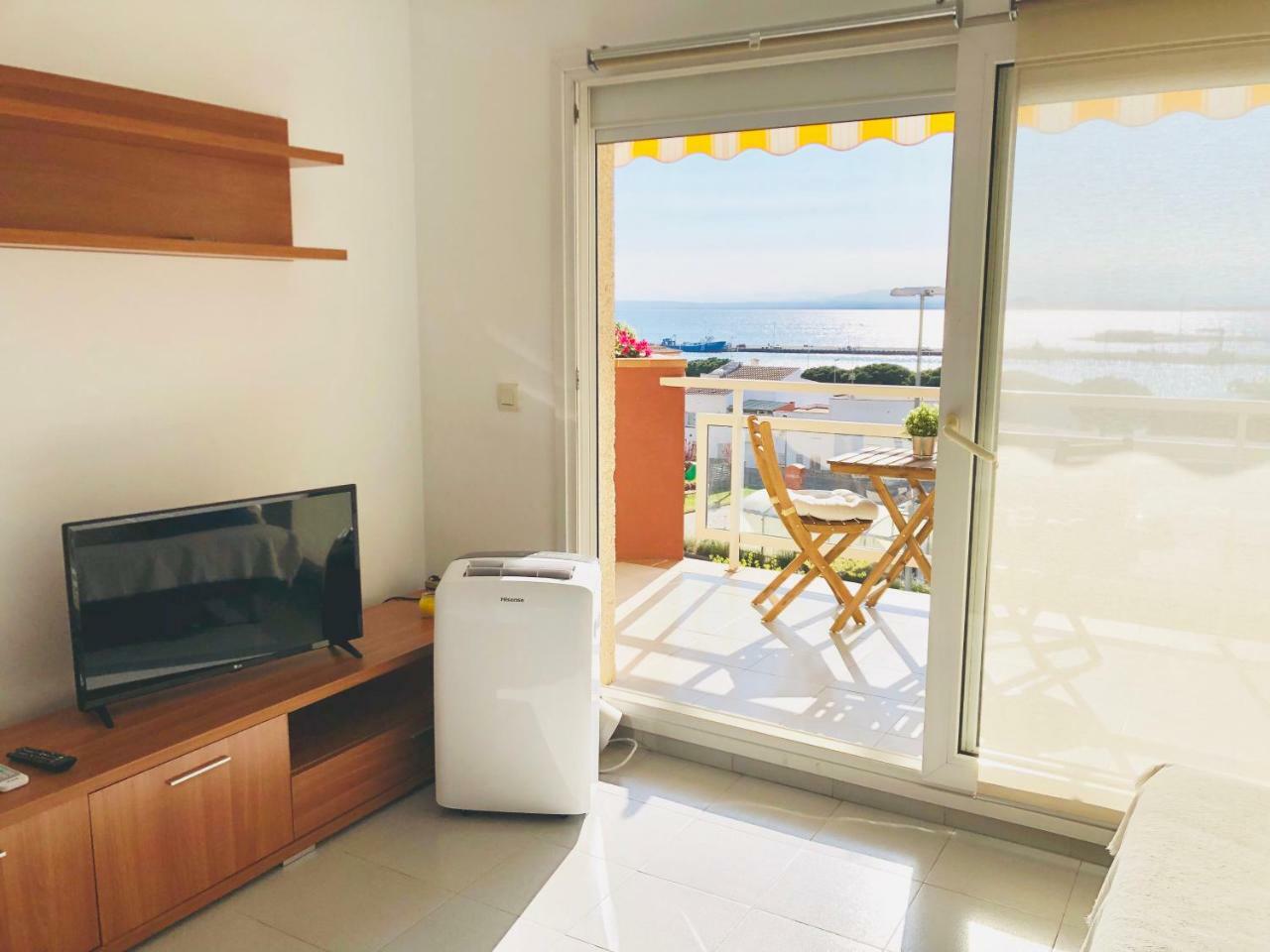 Roc Mar 3 3D - Apartamento Cerca Del Centro Y De La Playa - Terraza Con Vistas Al Mar Y Al Puerto Roses Extérieur photo